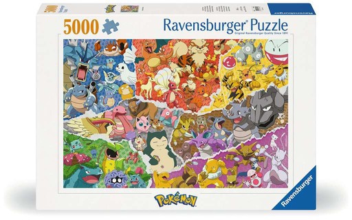[00016845] Puzzle 5000 p - Pokémon Allstars