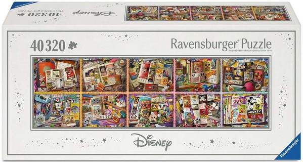 [00017828] Puzzle 40000 p - Mickey au fil des années / Disney