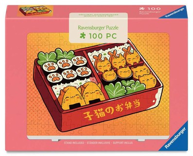 Mini Puzzle + support - Bento kawaii