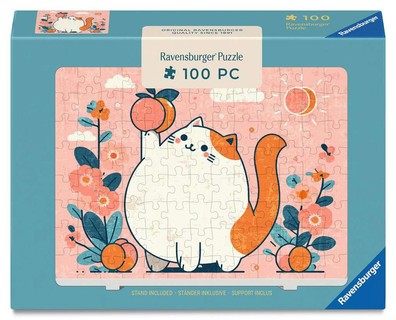 [12002039] Mini Puzzle + support - Saveur pêche