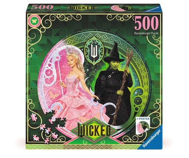 [12001276] Puzzle rond 500 p - Une amitié profonde / Wicked