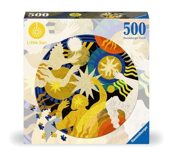[12000765] Puzzle rond 500 p - S'engager / LITTLE SUN