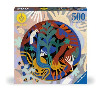 [12000764] Puzzle rond 500 p - Changement / LITTLE SUN