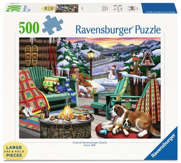 [00016442] Puzzle 500 p format large – Après-ski
