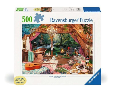 [12000825] Puzzle 500 p format large - Glamping Douillet