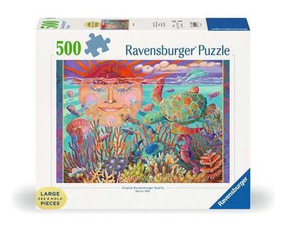 [12001003] Puzzle 500 p format large - Soleil et mer