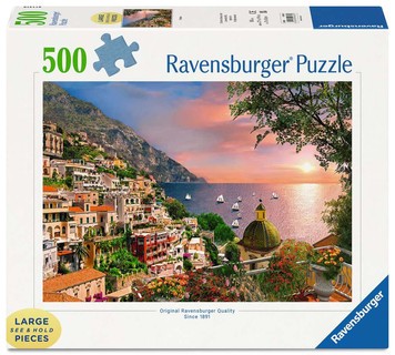 [00014876] Puzzle 500 p format large - Positano, Italie