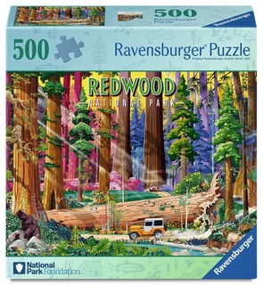 [12001889] Puzzle 500 p - Parc National de Redwood