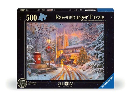 [12000481] Puzzle Glow in the dark 500 p - Un Noël étincelant