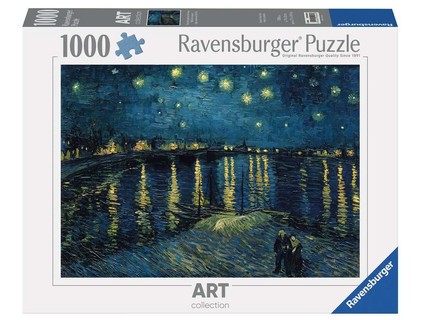 [12000064] Puzzle 1000 p Art collection - La nuit étoilée sur le Rhône / Vincent Van Gogh