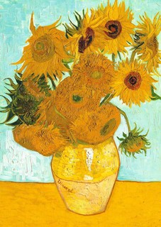 [12000070] Puzzle 1000 p Art collection – Les Tournesols / Vincent Van Gogh