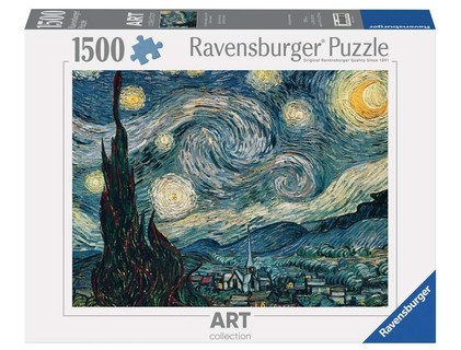 [12000079] Puzzle 1500 p Art collection - La nuit étoilée / Van Gogh