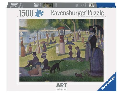 [12001245] Puzzle 1500 p Art collection –  Un dimanche après-midi à l'île de la Grande Jatte / Georges Seurat