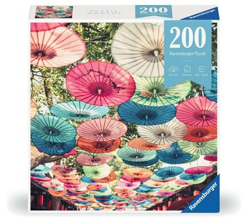 [00013307] Puzzle Moment 200 p - Parapluies