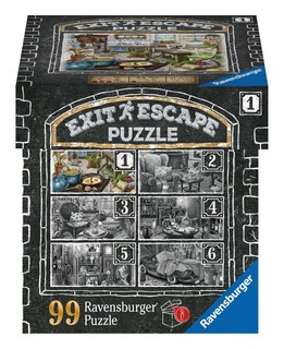 [00016877] Escape Puzzle 99 p - La cuisine du manoir