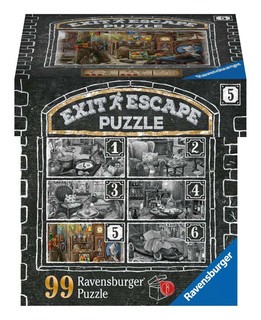 [00016881] Escape Puzzle 99 p - Le grenier du manoir