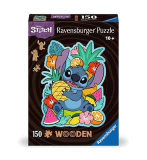 [12000758] Puzzle en bois - Forme - 150 p - Stitch