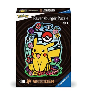 [12000761] Puzzle en bois - Forme - 300 p - Pikachu