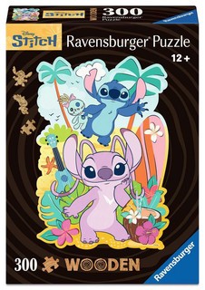 [12001916] Puzzle en bois - Forme - 300 p - Stitch
