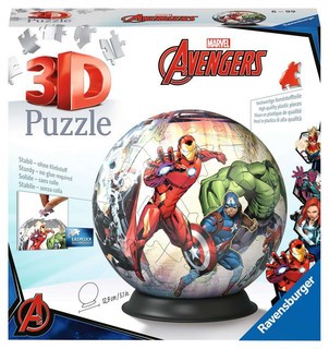 Puzzle 3D Ball 72 p - Marvel Avengers