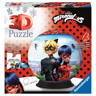 [00011167] Puzzle 3D Ball 72 p - Miraculous