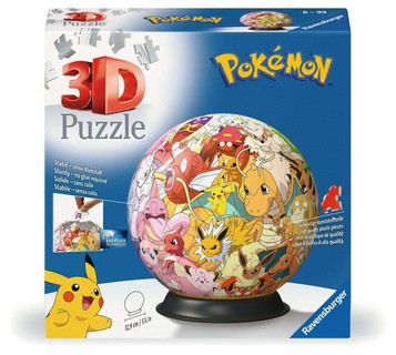 [00011595] Puzzle 3D Ball 72 p - Pokémon