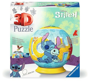 [00011596] Puzzle 3D Ball 72 p - Stitch