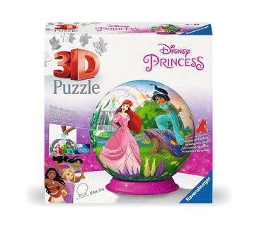 [00011579] Puzzle 3D Ball 72 p - Disney Princesses