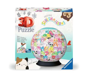 [00011583] Puzzle 3D Ball 72 p - Squishmallows
