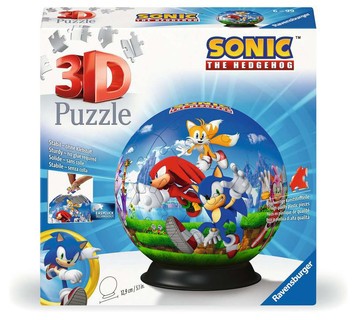 [00011592] Puzzle 3D Ball 72 p - Sonic