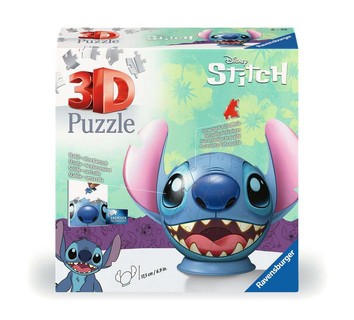[00011574] Puzzle 3D Ball 72 p spec. - Disney Stitch