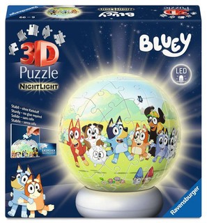 [12008060] Puzzle 3D Ball 72 p illuminé - Bluey
