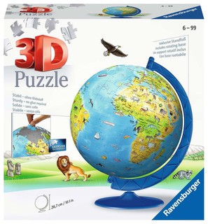[00012339] Puzzle 3D Globe 180 p