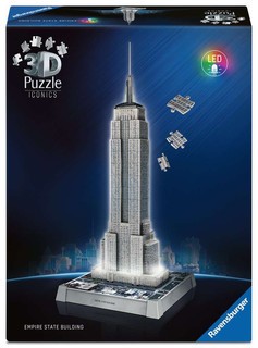 [12008026] Puzzle 3D Iconics - Empire State Building illuminé