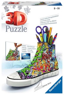 [00012535] Puzzle 3D Sneaker - Graffiti