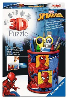 [12008087] Puzzle 3D Pot à crayons - Spider-man