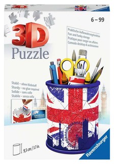 Puzzle 3D Pot à crayons - Union Jack