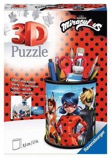 Puzzle 3D Pot à crayons - Miraculous