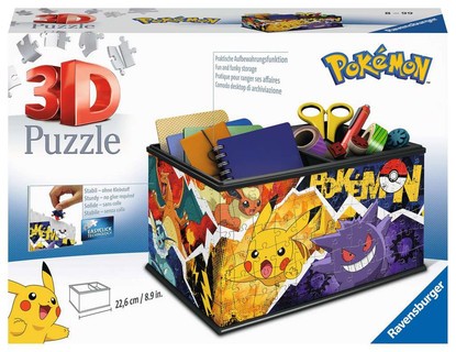 [00011546] Puzzle 3D Boite de rangement - Pokémon