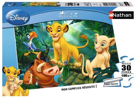 Nathan puzzle 30 p - Simba & Co. / Disney Le Roi Lion