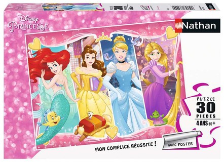 [00086382] Nathan puzzle 30 p - Entre amies / Disney Princesses