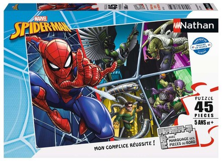 [00086185] Nathan puzzle 45 p - Spider-man contre les méchants / Spider-man