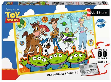 [12004294] Nathan puzzle 60 p - Les jouets de Toy Story