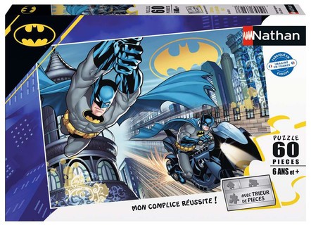 [00086223] Nathan puzzle 60 p - Batman, le chevalier noir