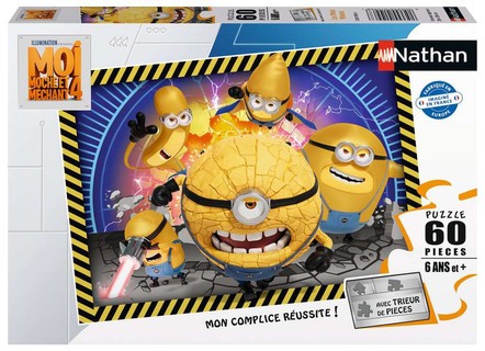 [12001096] Nathan puzzle 60 p - Les Mega Minions / Moi, Moche et Méchant 4