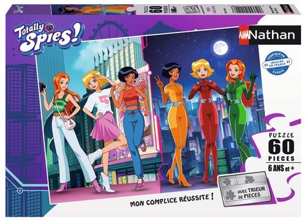 [12001140] Nathan puzzle 60 p - Amies pour la vie / Totally Spies!