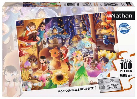 [12001139] Nathan puzzle 100 p - Bienvenue chez les fées