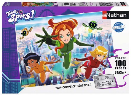 [12001141] Nathan puzzle 100 p - Les Totally Spies en mission