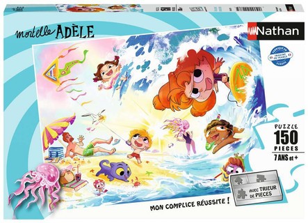 [12004278] Nathan puzzle 150 p - Une journée sensagéniale / Mortelle Adèle