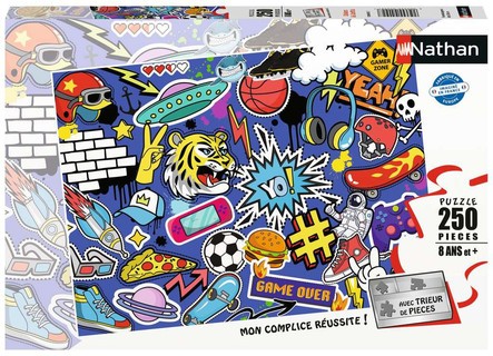 [12004092] Nathan puzzle 250 p - Stickers & Graffitis